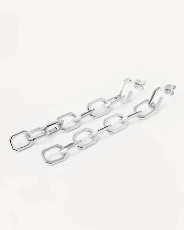 Σκουλαρίκια PD Paola Signature Chain Ασήμι 925 AR02-418-U